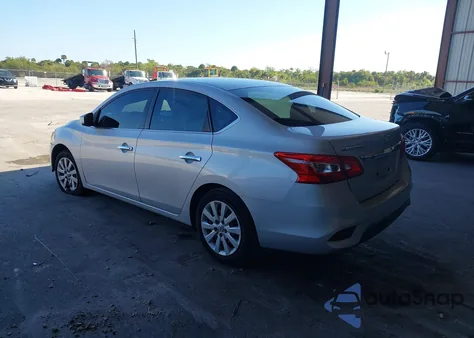 2017 Nissan Sentra S из США, поврежденный, VIN 3N1AB7AP7HY389355